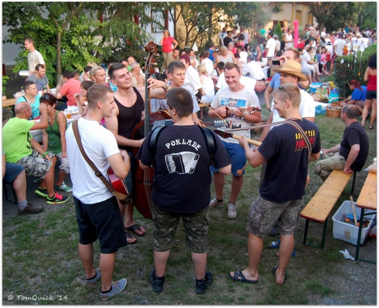 Örömzene a babfőző fesztiválon 2014